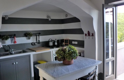 Sessa Aurunca Apartment | Serene Renovated Farmhouse with Pool and Oceanfront Views