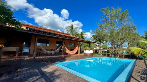 Delfinopolis House | Chacara com lazer completo, Wi-Fi e pet friendly