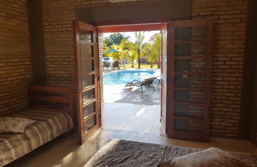 Olimpia House | Highly Rated Chacara Recanto dos Pássaros with Pool & Pets