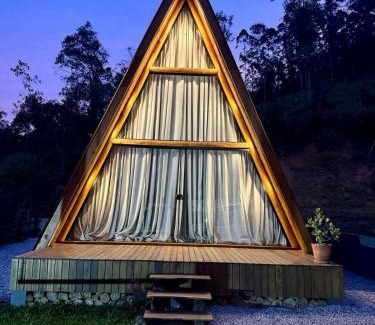 Lauro Muller Ski Chalet | Chalé amanhecer Serra do Rio do Rastro