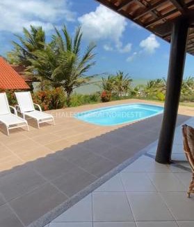 Zumbi Ski Chalet | Cozy Chalé with Private Pool and Ocean View in Zumbi-RN