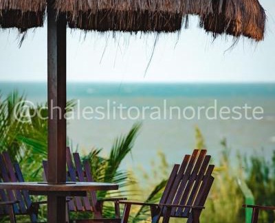 Zumbi Ski Chalet | Cozy Chalé with Private Pool and Ocean View in Zumbi-RN