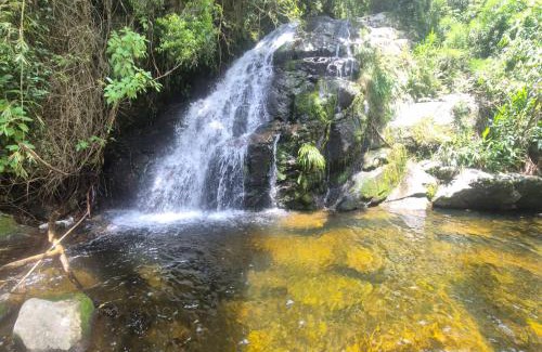 Nova Friburgo House | Pet-Friendly Chalé das Montanhas with Private Waterfall Retreat