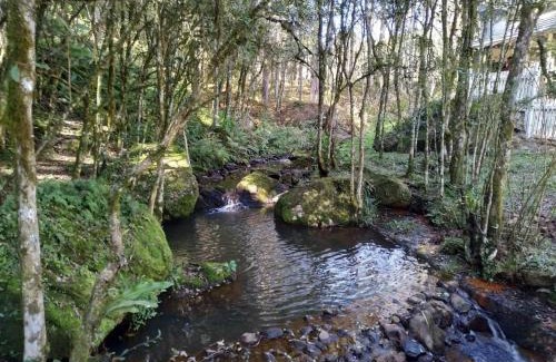 Gramado Villa | Relaxing Getaway at Chalé do Riacho with Hot Tub Access