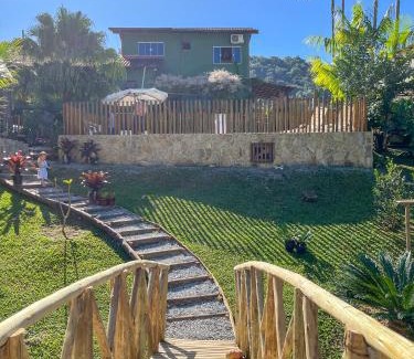 Paraty Ski Chalet | Relax at Chalé dos Açaís with Pool & Oceanfront Views
