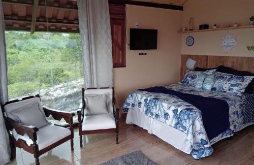 Serra de Sao Bento Cabin | Top-Rated Chalé Mirante da Pedra with Family-Friendly Amenities
