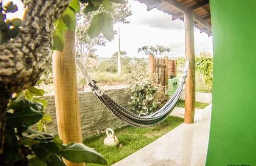 Alto Paraiso de Goias Cabin | Inviting Chalé Nova Aurora: Pet-Friendly Retreat with Spa
