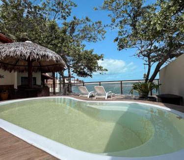 Aguas Belas Ski Chalet | Oceanfront Chalé Pé na Água - Aguas Belas Retreat