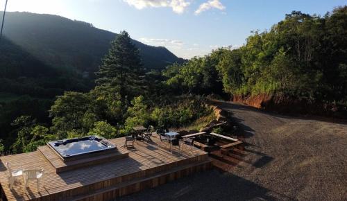 Gramado Ski Chalet | Experience Chalé PERTO DO CÉU with Oceanfront Views