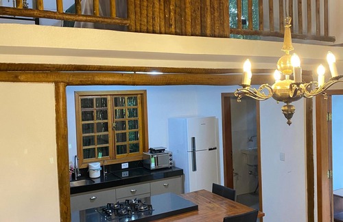 Belo Horizonte Ski Chalet | Cozy Rustic Chalé in Pampulha with Family-Friendly Perks