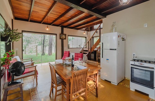 Brumadinho Ski Chalet | Chalé Verde Prána: Relax in Nature with Spa & Hot Tub