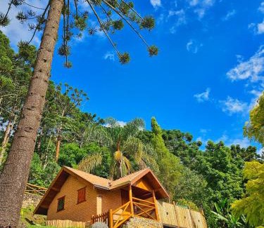 Sao Bento do Sapucai Cabin | Discover Chalés Araucária e Manacá: Family-Friendly Retreat