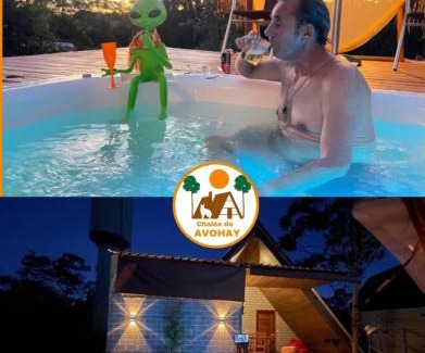 Sao Jorge Ski Chalet | CHALÉS do AVOHAY, lindo chalé com privativa banheira hidromassagem aquecida, apenas 2 minutos da Vila de São Jorge Chalé Guita