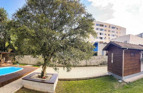 Lauro Muller Ski Chalet | Relaxing Chalés no Meu Quintal with Ocean View & Pool
