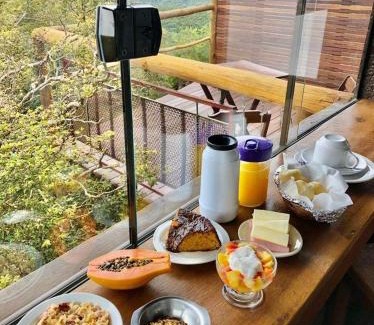Lavras Novas Cabin | Chalés Recanto do Sabiá: Guest Rated 10/10 with Family Amenities