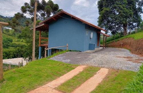 Costas Cabin | Relax at Chalés Recanto na Serra with Inviting Hot Tub