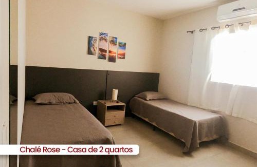 Ribeirao Claro House | Oceanfront Chalés Vila da Rosa with Private Pool & High Rating
