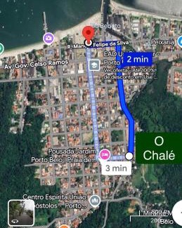 Porto Belo Ski Chalet | Relaxing Stay at Chale Bombinhas with Oceanfront Views
