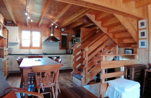 Thollon-les-Memises Ski Chalet | Enchanting Chalet at 1000m with Pool and Lake Views