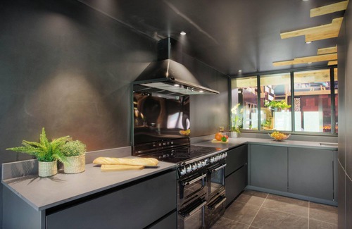 Le Petit-Bornand-les-Glieres Ski Chalet | Chalet 1703: Designer Stay with Spa and Lake Views