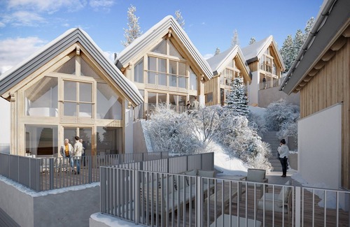 Schonberg House | Chalet #3 mit 2 Schlafzimmern und Sauna