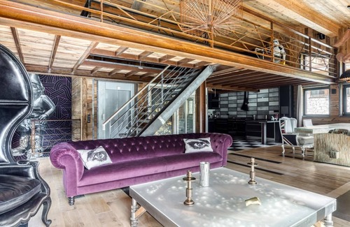 Les Brevieres Ski Chalet | Mountain View Chalet with Spa, Terrace, and Pet-Friendly Options