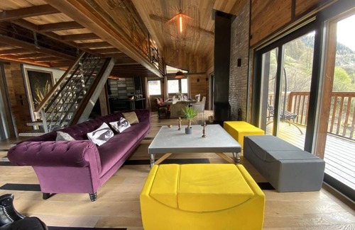 Les Brevieres Ski Chalet | Mountain View Chalet with Spa, Terrace, and Pet-Friendly Options