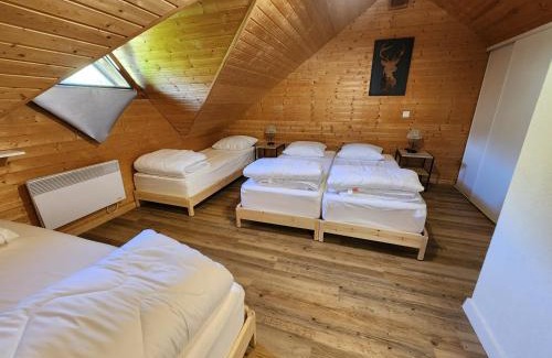 Saint-Francois-Longchamp Ski Chalet | Chalet 6 à 8pers pied des pistes, piscine et vue