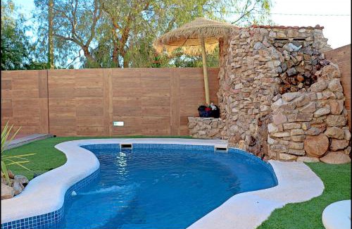 Conil de la Frontera Ski Chalet | Cozy Chalet Retreat with Pool and Perfect 10 Rating