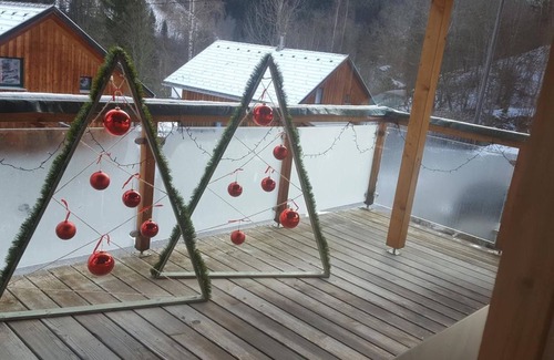Stadl an der Mur House | Cozy Chalet Alpenglöckchen: Family-Friendly with Spa Access