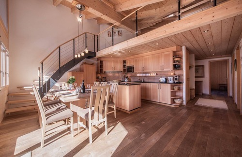 Wengen Apartment | Top-Rated Chalet Aquila 8 Penthouse with Spa & Kitchen