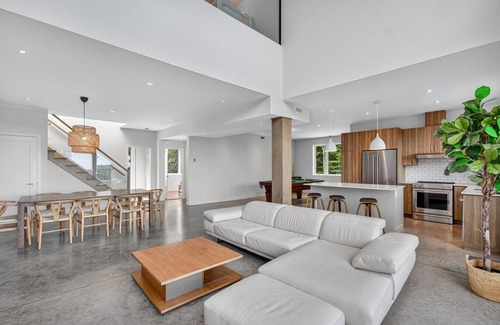 La Conception House | Relax at 220 Rue Du Mont-Assiniboine with Pool & Spa