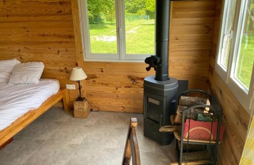Manou Ski Chalet | Relax in a Cozy Chalet with Private Pond and Green Space