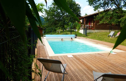 Darbres Ski Chalet | Relaxing Chalet Bois Dans la Nature with Spa & Pool Amenities