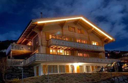 Adelboden Apartment | Cozy Chalet Butterfly: Pet and Child Friendly Retreat