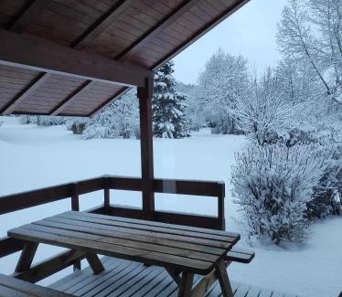 Saint-Leger-les-Melezes Ski Chalet | Tranquil Chalet with Pool & Pet-Friendly Amenities