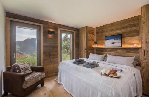 La Tzoumaz Ski Chalet | Elegant Chalet Capricorne: Alpine Retreat with Sauna