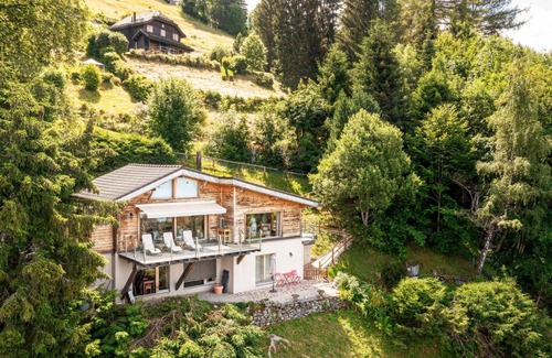 Caux Ski Chalet | Welcome to Chalet Coin de Paradis: Family and Pet Friendly