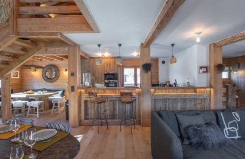 Demi-Quartier Ski Chalet | Chalet Chic Montagne Rénové - Family & Pet-Friendly Retreat