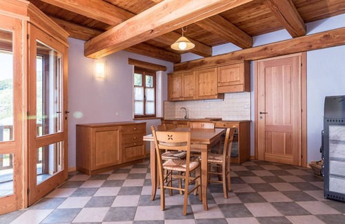 Marmora Ski Chalet | Scenic Chalet 'Civico 11' with Mountain View and Balcony