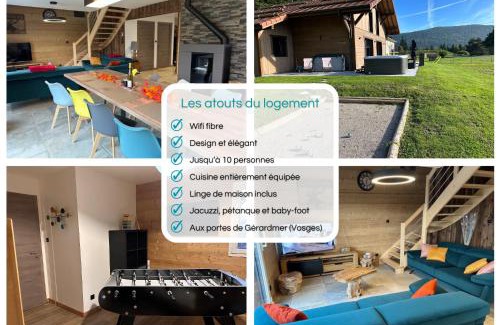 Xonrupt-Longemer Ski Chalet | Chalet COCOTTE: Relaxing Retreat with Spa & Ocean Views