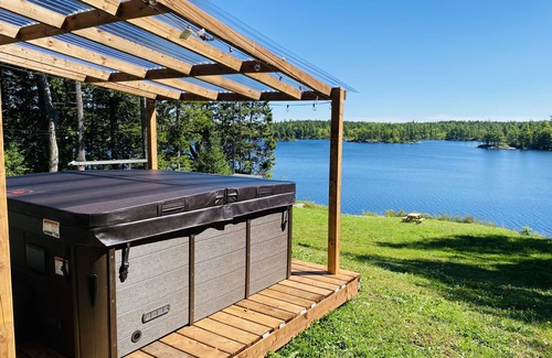 West Hants Cottage | Tranquil Lakefront Cottage - Spa, Hot Tub & Breakfast Awaits