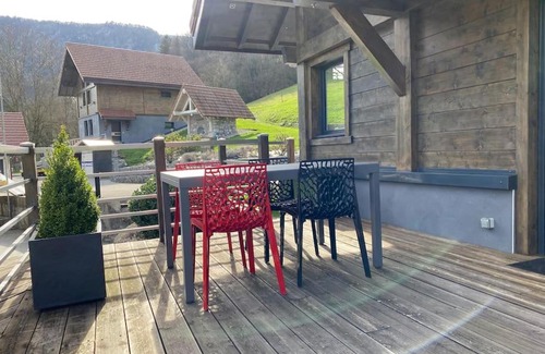 Dingy-Saint-Clair Ski Chalet | Cozy Duplex Chalet Between Lake and Mountains - 9.5/10 Rated