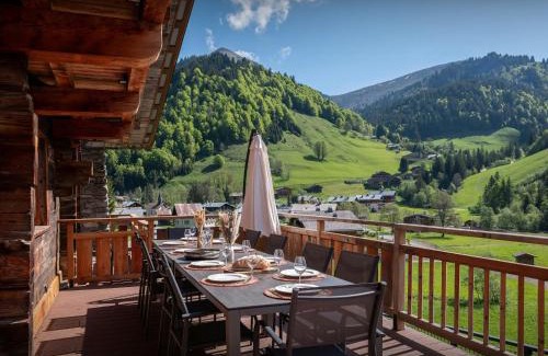 La Giettaz Ski Chalet | Experience Chalet Goville - 5-Star with Hot Tub & Pets Welcome