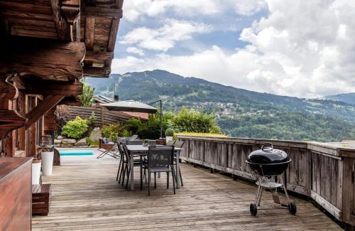 Saint-Gervais-les-Bains Ski Chalet | Relaxing Chalet Hygge with Pool & Quiet Atmosphere