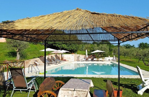 Bolsena Apartment | Modern Chalet in Bolsena with Terrace & Pool Access