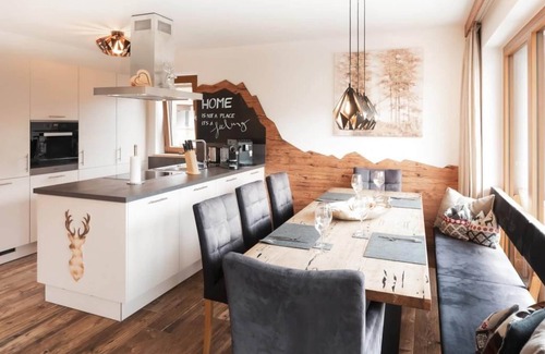 Schonbach Ski Chalet | Inviting Chalet Steps from Wildkogel Ski Arena with Pool