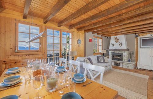 Riddes Ski Chalet | Cozy Family Chalet with Child-Friendly Amenities for 8