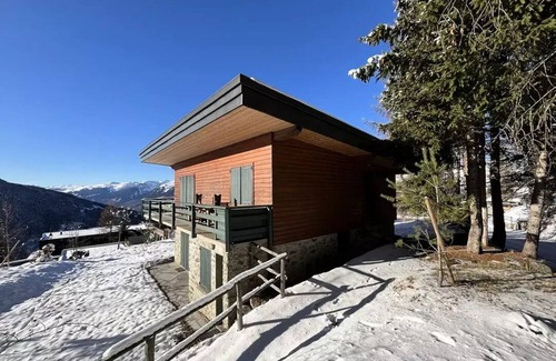 Plan Peisey Ski Chalet | Chalet La Grive - Rustic chalet for 11 persons of 126 m2 - Plan Peisey