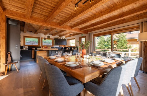 Manigod Ski Chalet | Relaxing Chalet La Manigodine with Private Pool & Spa
